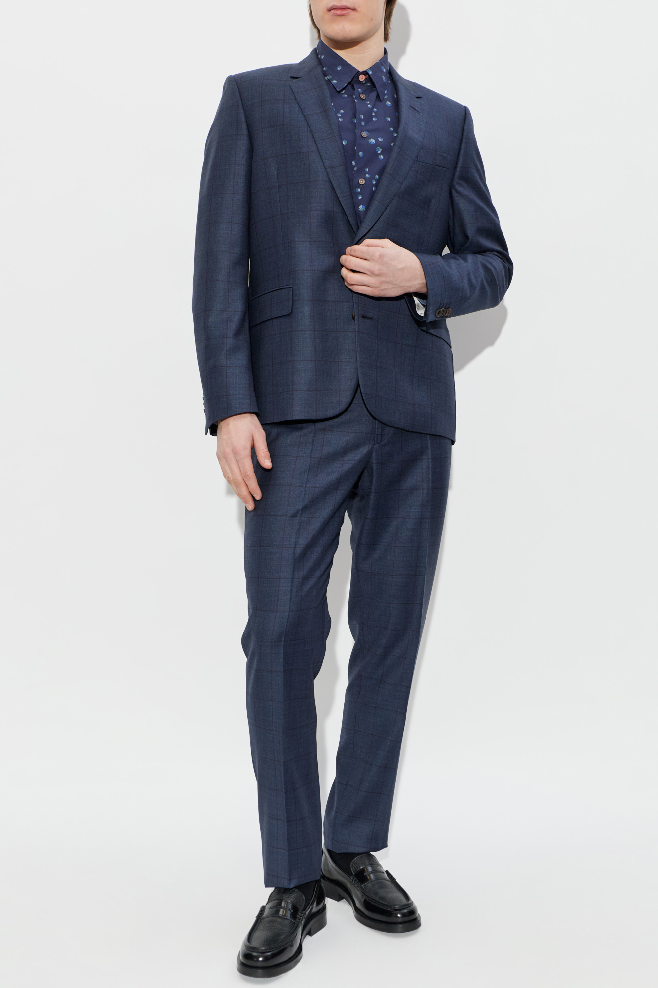 Paul Smith Plaid Pattern Suit | Men's | Vitkac